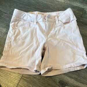 kids size ten pink Jean shorts